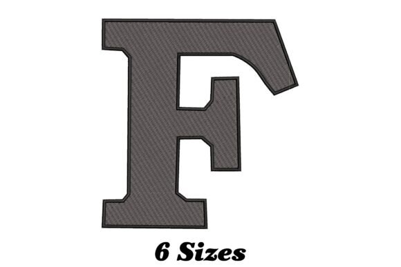 Alphabet Letter F Embroidery Design Review