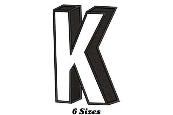 Alphabet Letter K: A Seasonal Embroidery Staple
