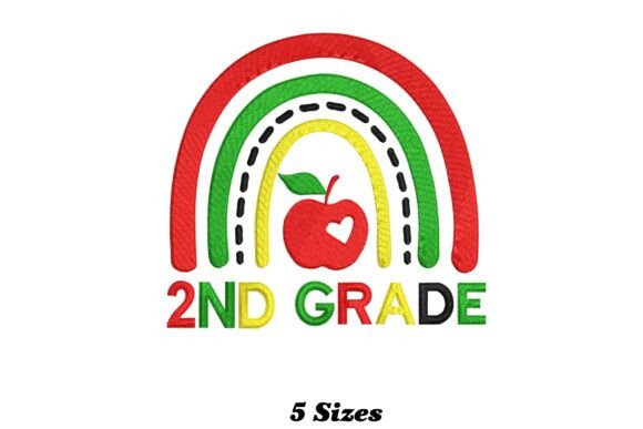Charming 2nd Grade Rainbow