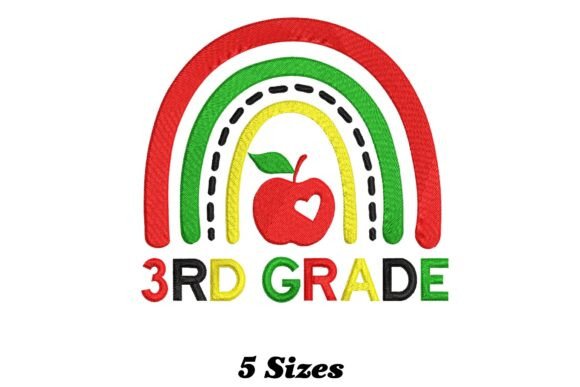 Charming 3rd Grade Rainbow