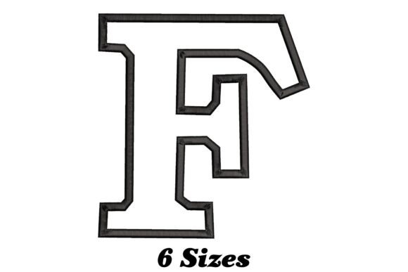 Elegant Alphabet Letter F
