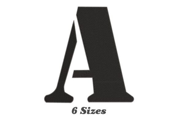 Elegant Letter A: A Thoughtful Embroidery Choice for Personalized Gifts