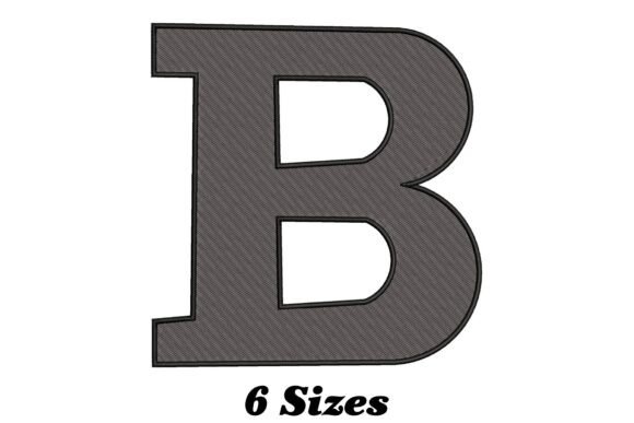 Elegant Letter B: A Seasonal Embroidery Staple Worth Stocking