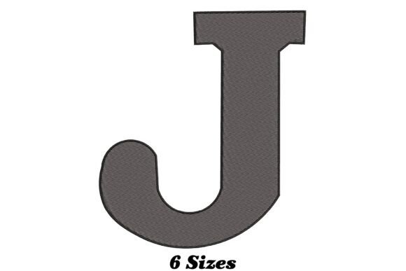 Elegant Letter J: A Thoughtful Embroidery Choice for Personalized Gifts