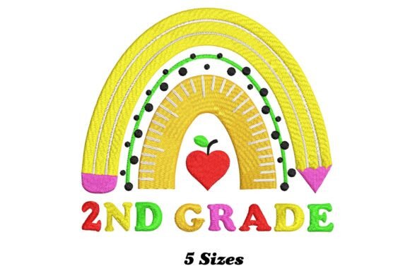Enchanting 2nd Grade Rainbow
