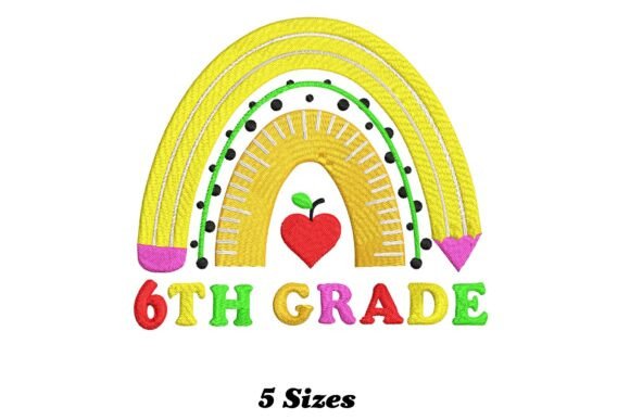 Lovely 6th Grade Rainbow