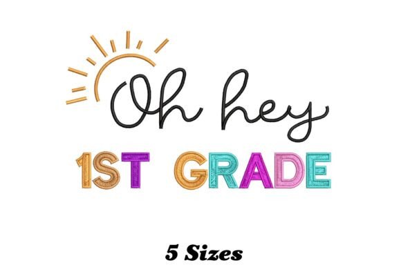 Oh Hey 1st Grade: A Whimsical, Real-World Embroidery Review