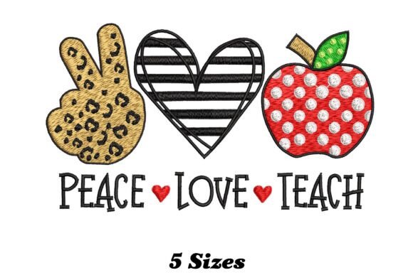 Peace Love Teach